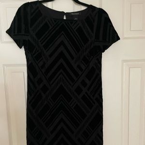 White House Black Market velvet dress